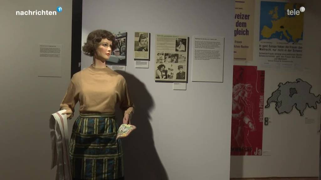 Ausstellung zu 50 Jahre Frauenstimmrecht