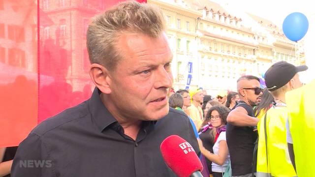 Gay-Pride-Redner Reto Nause unter Kritik