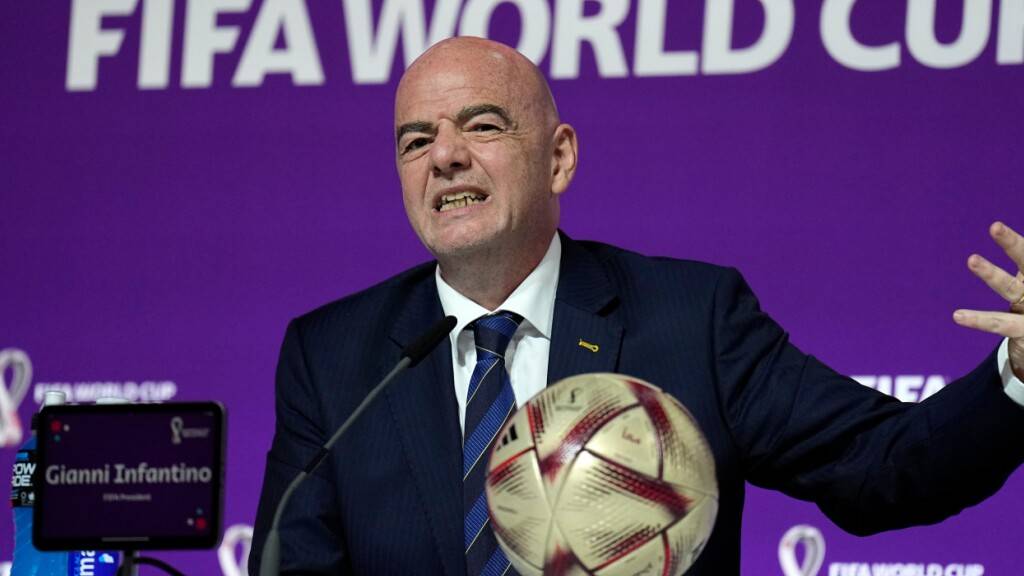 Gerät immer mehr unter Druck: FIFA-Präsident Gianni Infantino