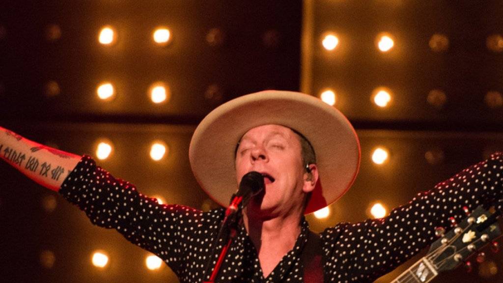 Der grosse Star am 24. Internationalen Trucker & Country-Festival Interlaken: Hollywood-Schauspieler und Musiker Kiefer Sutherland. (Archivbild)