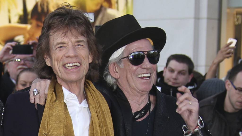 Rolling Stones Keith Richards Mick Jagger