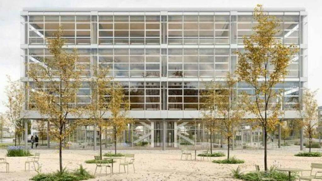 Dieser Neubau soll die Platznöte der Kantonsschule Baden AG lösen.