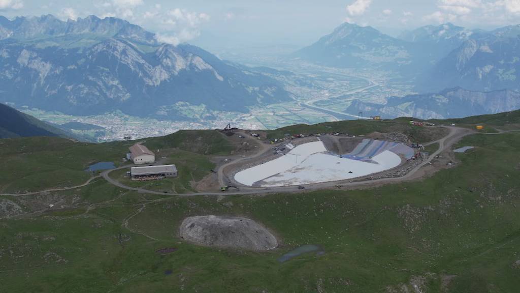 Auf dem Pizol läuft der Schlussspurt für den neuen Speichersee