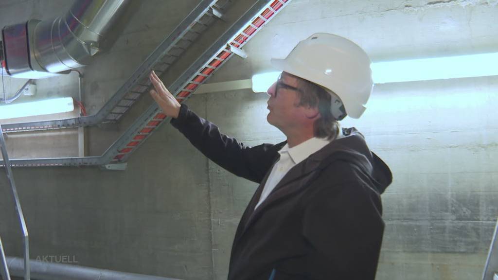 5-Meter-Koloss: Turbine des Wasserkraftwerks Ruppoldingen trockengelegt