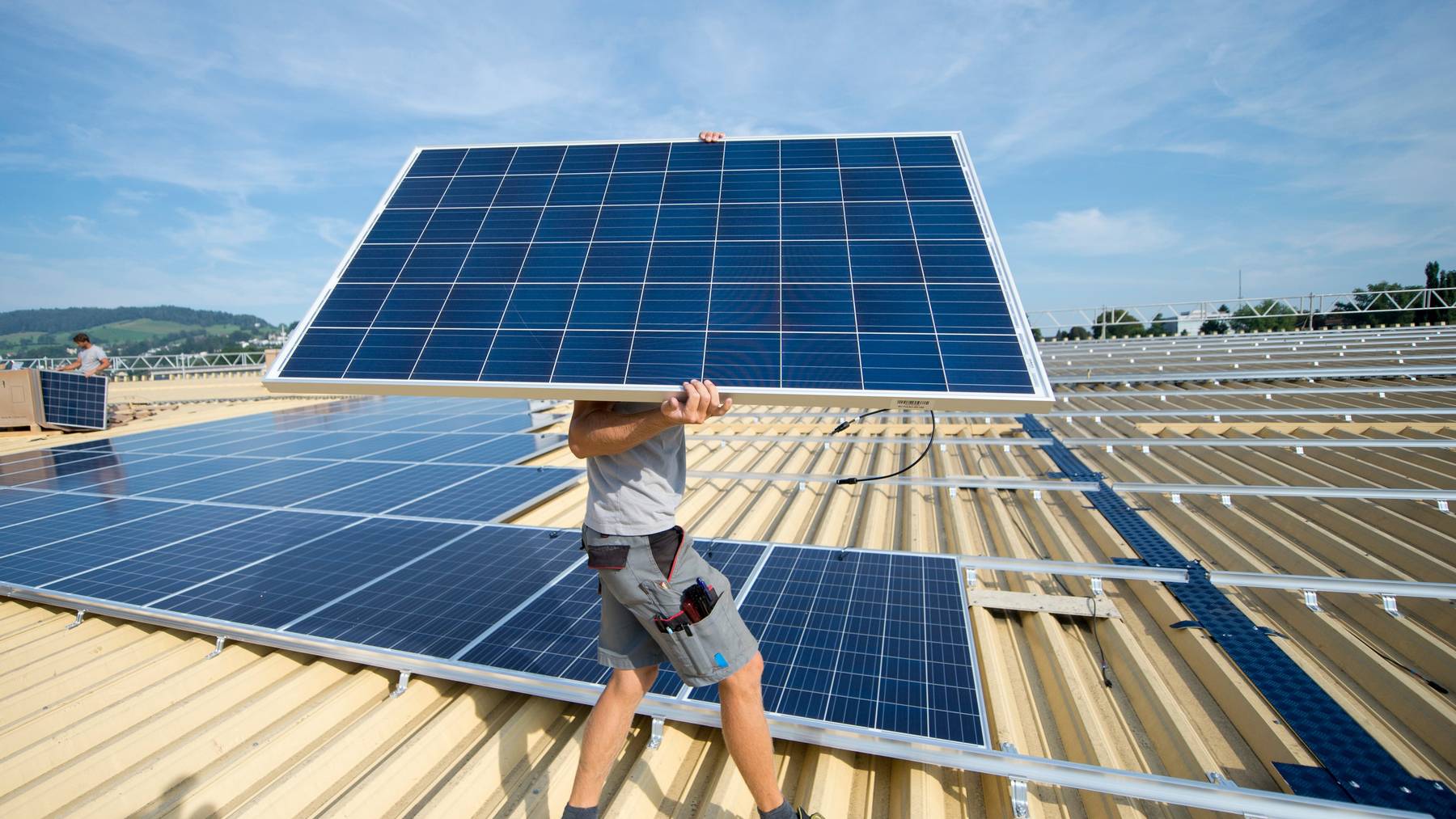 Die Solarenergie soll gefördert werden, findet die Mehrheit der Befragten.