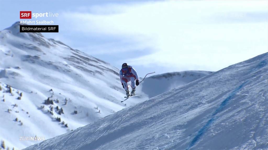 Schweizer Abfahrer brillieren in Saalbach