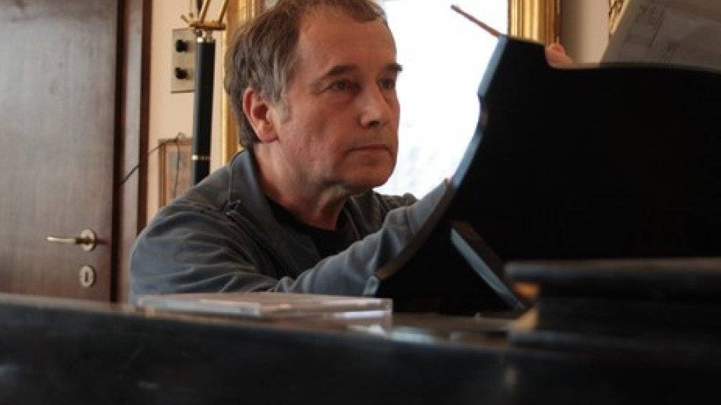 Der Komponist, Musiker und Dirigent Urs Joseph Flury wird mit dem Solothurner Kunstpreis 2016 ausgezeichnet. (Pressebild)