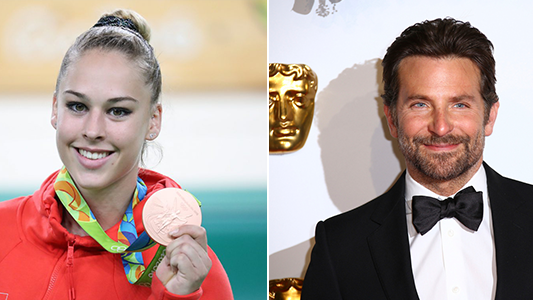 Sind Giulia Steingruber und Bradley Cooper tatsächlich die Schönsten der Welt?