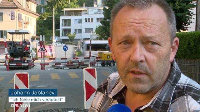 TCS kritisiert Baustellen-Chaos in und um Zürich