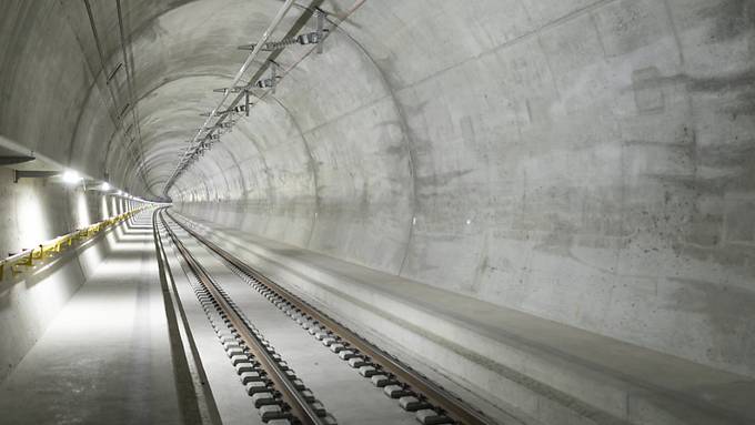 Ceneri-Basistunnel ist Ende 2020 wieder frei für Bahnverkehr
