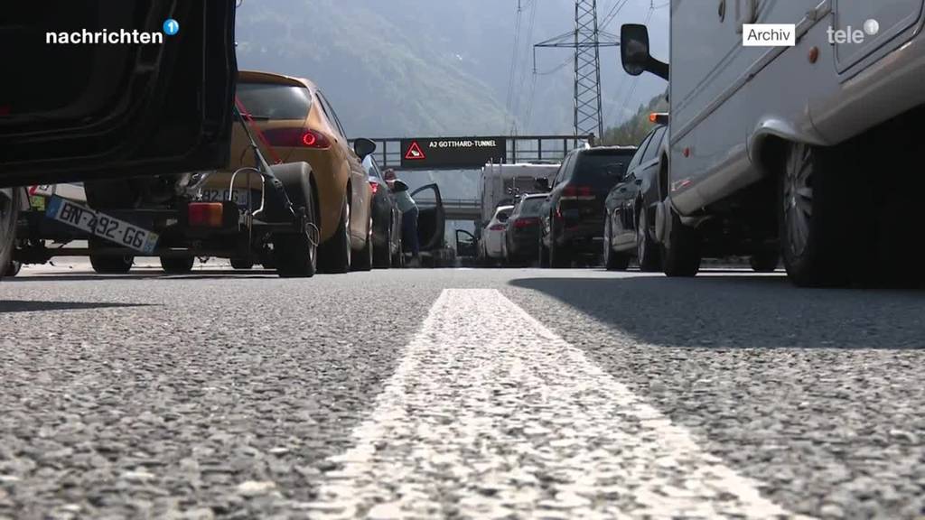 Beginn Osterstau am Gotthard