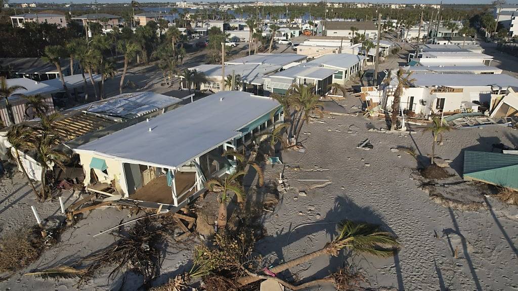 Teuerste Naturkatastrophe im dritten Quartal war für Munich Re der Hurrikan «Helene», der den Südosten der USA im September traf. (Symbolbild)