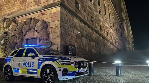 Polizeischüsse am Stockholmer Schloss - Mann verletzt