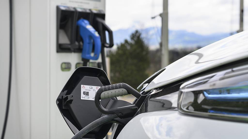 Elektroautos sind auf Schweizer Strassen selten anzutreffen. (Symbolbild)