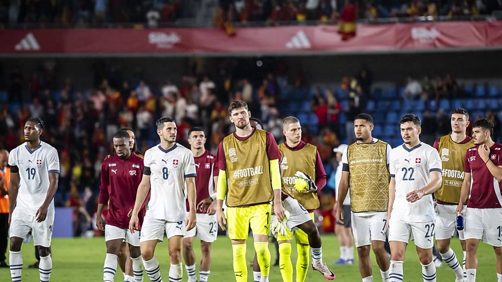 Die Schweizer Nationalmannschaft schliesst das Jahr mit hängenden Köpfen ab