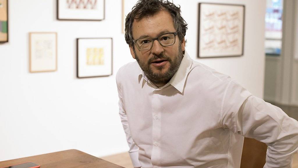 Iwan Wirth in seiner Galerie in London: Er und seine Frau Manuela sind vom Kunstmagazin «Art Review» zu den wichtigsten Player im Kunstbetrieb ernannt worden.