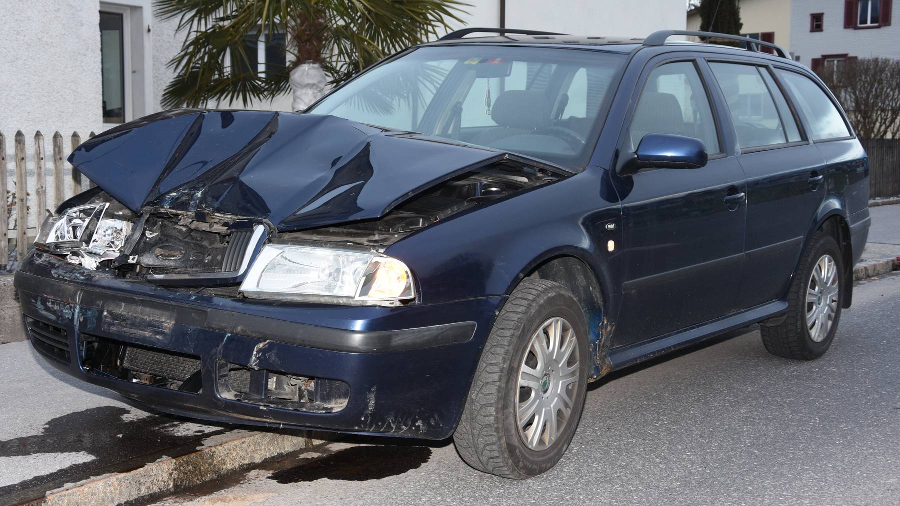 Autounfall in Benken