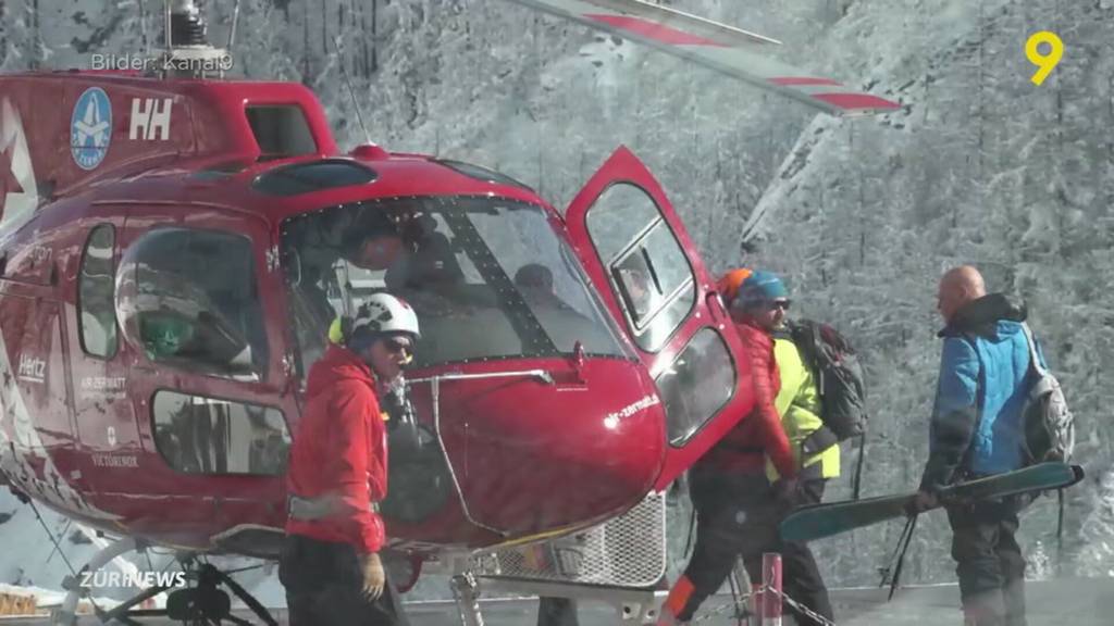Skitouren-Drama im Wallis: Fünf Todesopfer geborgen