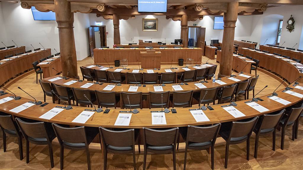 Der Tagungsort des Kantonsrats im Rathaus von Schwyz. (Archivaufnahme)
