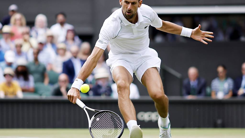 Ab dem dritten Satz stilsicher: Novak Djokovic steht in Wimbledon zum elften Mal im Halbfinal