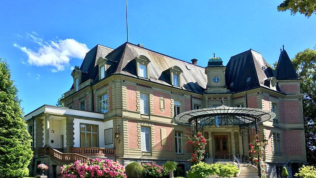 Die Villa von Tscharner in Bern ist heute die französische Residenz. Aus Anlass des Denkmaltags vom nächsten Wochenende öffnet sie ausnahmsweise ihre Pforten für alle Interessierten. (zVg NIKE)