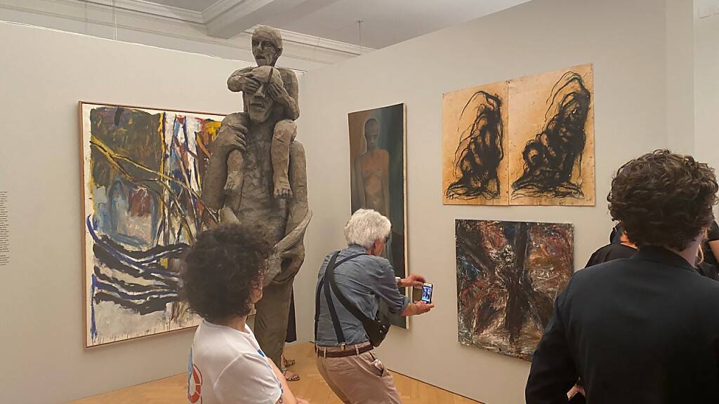 Blick in die Ausstellung «Sammlungsfieber» des Kunstmuseums St. Gallen.