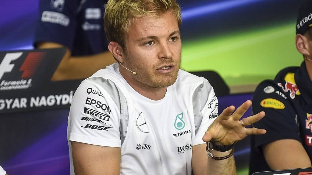 WM-Leader Nico Rosberg fährt bis 2018 für Mercedes