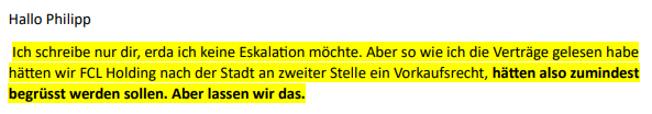 Antwort von Marco Sieber an Philipp Studhalter.