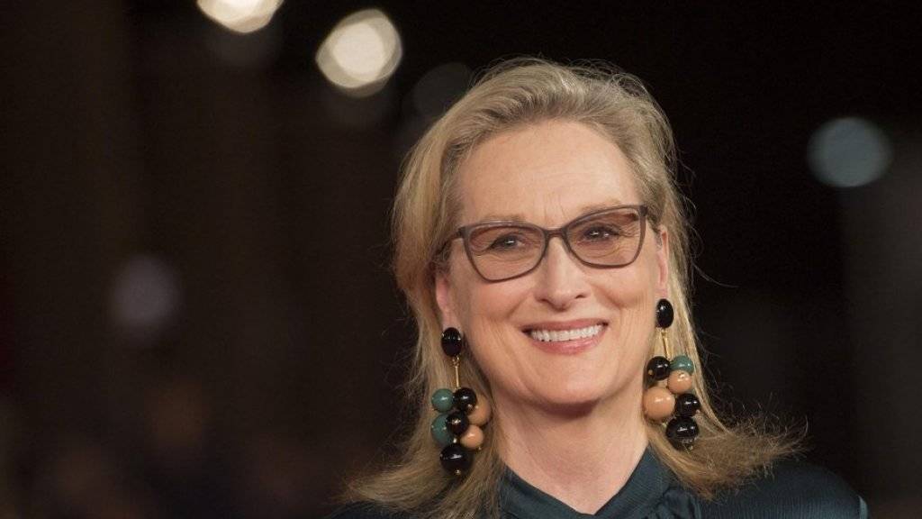 Meryl Streep am 20. Oktober 2016 in Rom bei der Premiere ihres neuen Films «Florence Foster Jenkins» (Archiv)