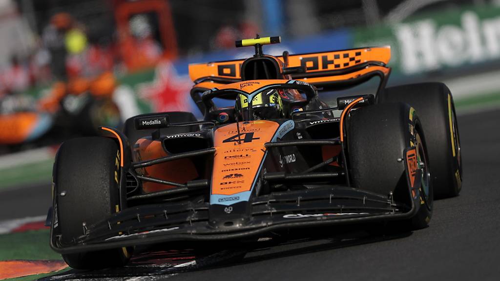 War im Qualifying für den Sprint in São Paulo nicht zu schlagen: Lando Norris im McLaren