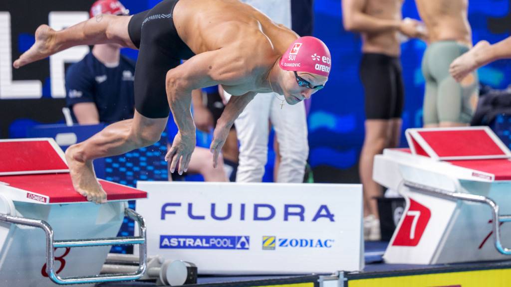 Antonio Djakovic über 200 m Crawl eine Runde weiter