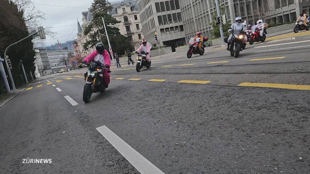 Osterhasen auf Töff: Freude in Zürcher Altersheimen