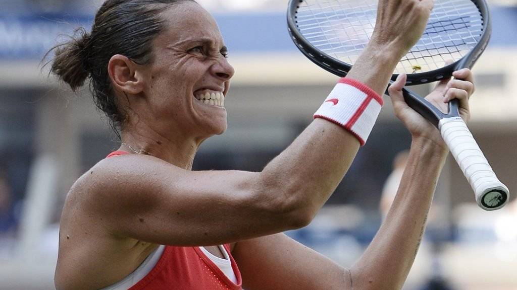 Grösster Erfolg ihrer Karriere: Roberta Vinci zog am US Open in die Halbfinals ein