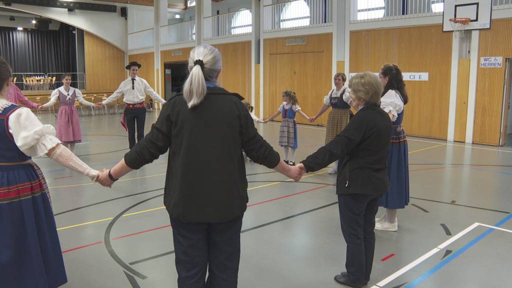 Choreo-Probe für Trachtenchorfest in Sursee