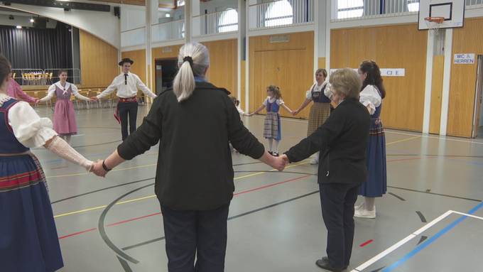 Choreo-Probe für Trachtenchorfest in Sursee