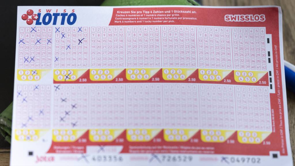 Kein Glück für Lotto-Spielende am Mittwoch: Der Swiss Lotto Jackpot ist unangetastet geblieben. (Archivbild)