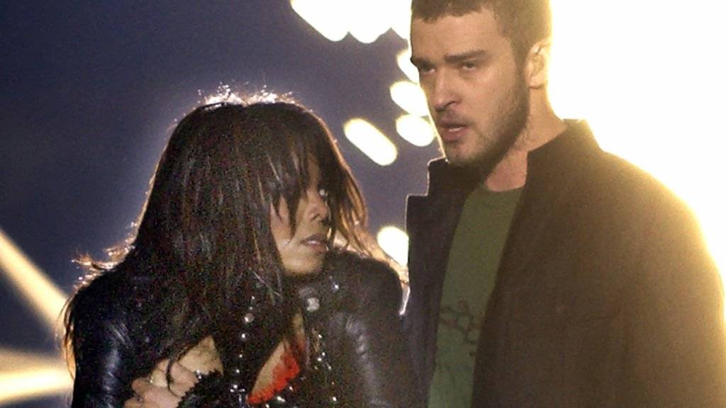 Vor 14 Jahren: Justin Timberlake und Janet Jackson sorgen am Super Bowl in Houston für den «Nipplegate»-Skandal