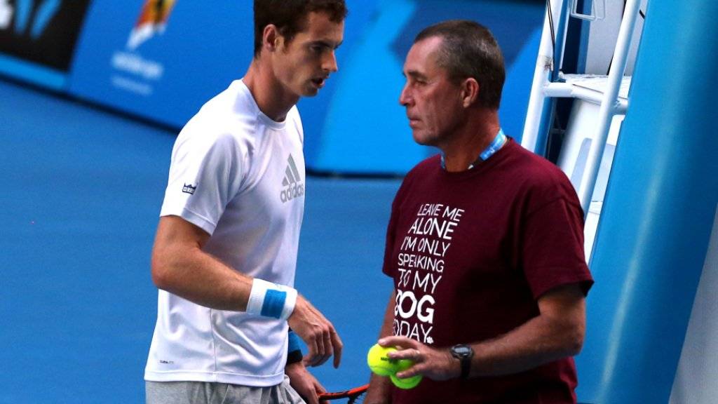 Andy Murray und  Ivan Lendl sind wieder zusammen auf der Tour unterwegs