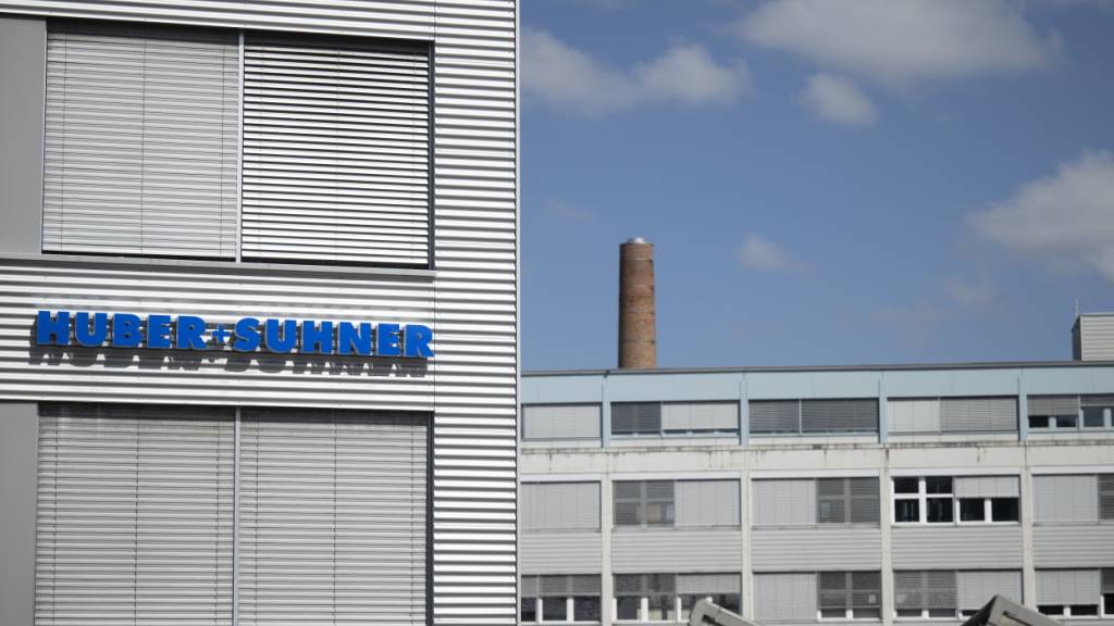 Die Firma Huber+Suhner hat ihren Hauptsitz in Herisau AR. (Archivbild)