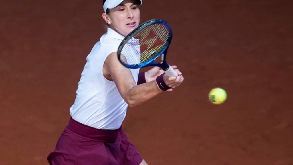 Belinda Bencic war in Rom einmal mehr glücklos: Bei fünf Teilnahmen gewann sie nur zwei Matches