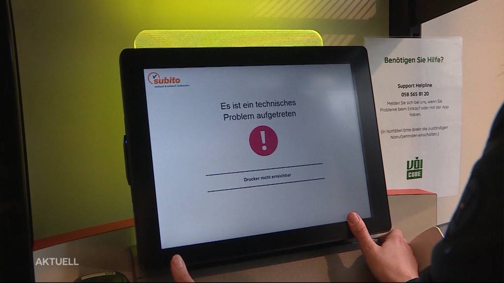 «VOI Cube»: Pannen am Eröffnungstag des ersten begehbaren Migros-Automaten