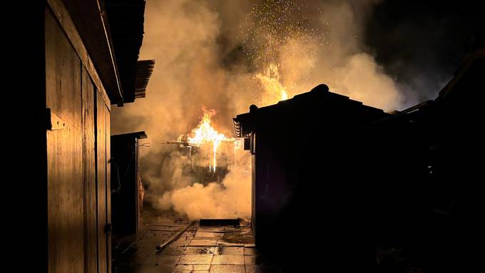 Brandnacht in Winterthur verursacht hohen Sachschaden