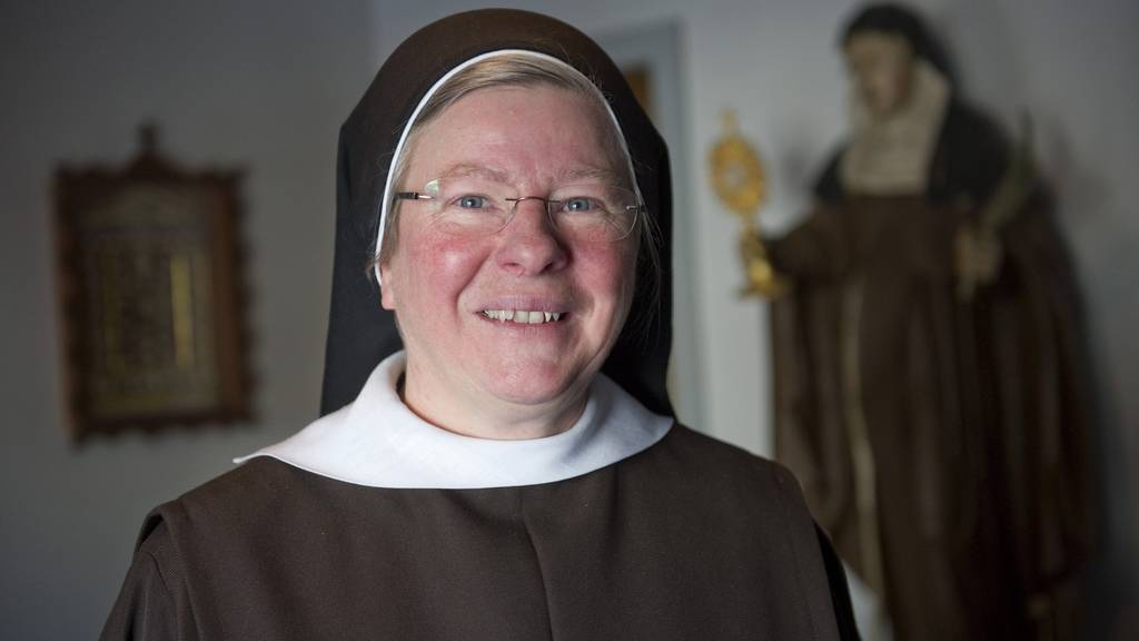 Schwester Mirjam lebt seit 1986 im geschlossenen Kloster Leiden Christi in Jakobsbad (Bild: St.Galler Tagblatt/Ralph Ribi)