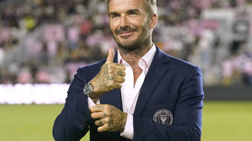David Beckham freut sich über den königlichen Ritterschlag
