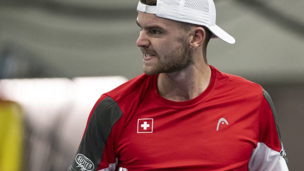 Jérôme Kym wird das Schweizer Team am Davis-Cup Mitte September gegen Indien anführen