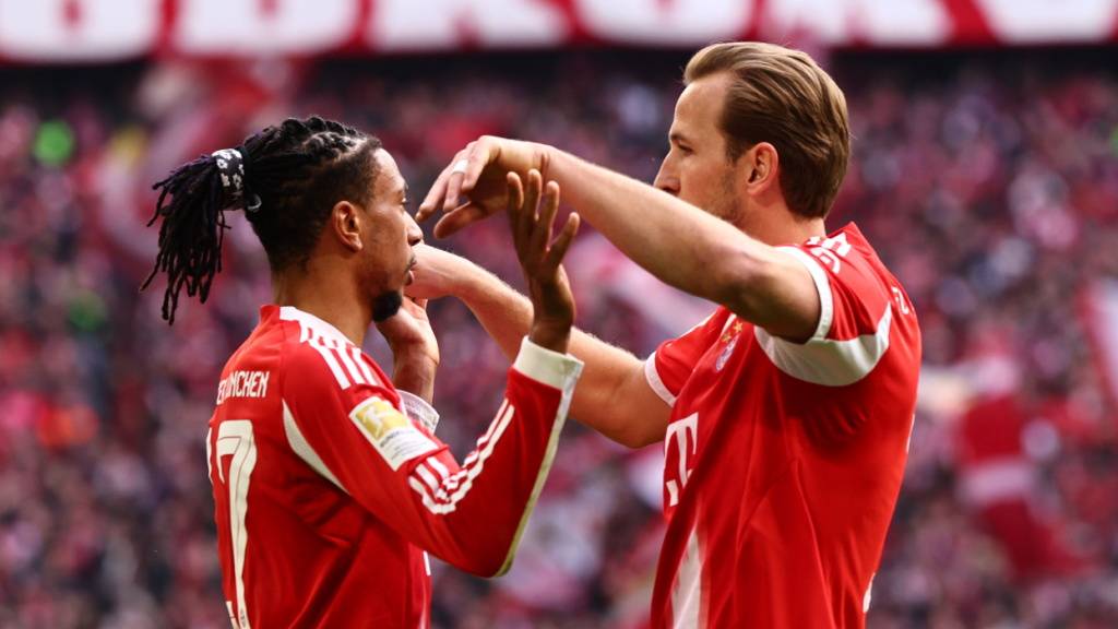 Michael Olise und Harry Kane waren am 4:0 mit je einem Tor beteiligt