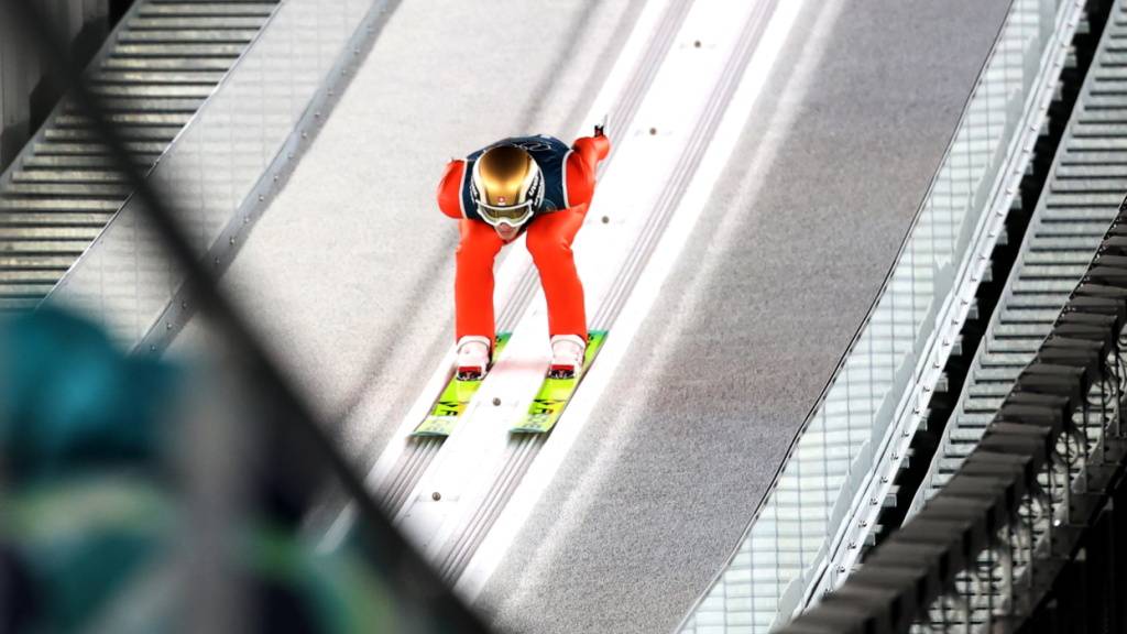 Gregor Deschwanden egalisiert bestes Ergebnis im Skifliegen