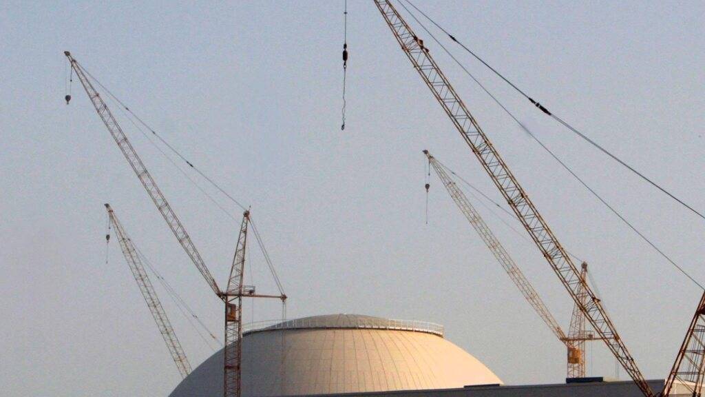Das iranische Atomkraftwerk in der Hafenstadt Bushehr am Persischen Golf im Süden des Landes. (Archivbild)
