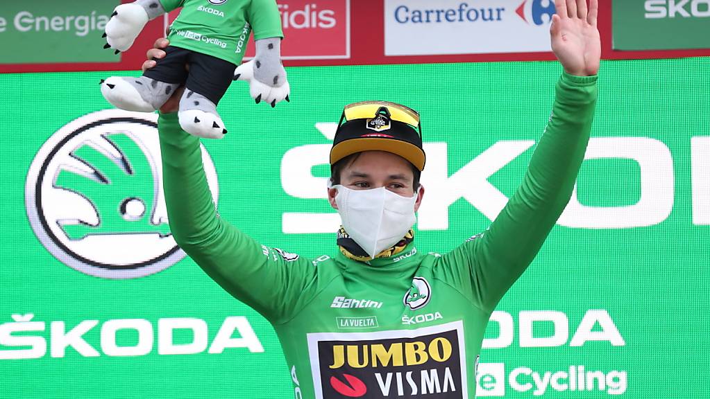 Sieg in der Etappe und neu Zweiter im Gesamtklassement: Primoz Roglic bleibt der Topfavorit auf den Sieg an der Vuelta.