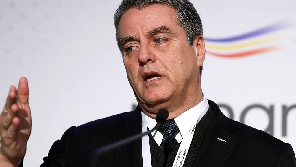 WTO-Generaldirektor Roberto Azevêdo spricht von Unsicherheiten im weltweiten handel. (Archivbild)